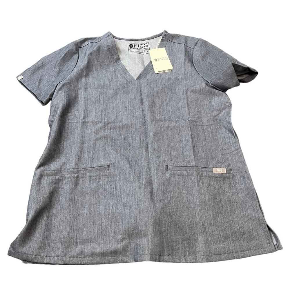 NEW FIGS Casma Three-Pocket Scrub Top™ Womens Shirt Size‎ Small